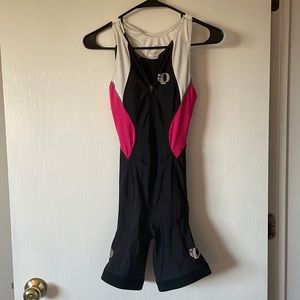 Pearl Izumi One Piece Triathlon Kit w/ sep bra; Sm